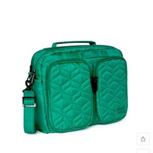 NWT: LUG NAVIGATOR CROSSBODY BAG- Kelly Green- ***SOLD OUT at LUG